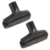 PATIKIL Vacuum Cleaner Hose Brush Attachment, 2 Pack 32mm 1-1/4 Inch Rectangle Vacuum Cleaner Hose Brush Replacement for Floor Carpet view 1