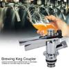 Keg Coupler, Stainless Steel U Type Beer Keg Tap Coupler Dispenser D System Accessory for Home Bar Restaurant Brewing view 2