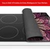 Electric Stove Cover Glass Top Stove Cover Protector Stove Top Covers For Electric Stove Flat Top Natural Rubber Anti-Slip Coating Expands Usable Space (27.9x20) view 2