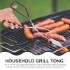 Household Grill Tong Multi-function Bbq Tongs for Camping and Outdoor Cooking Ergonomic Design High-grade for Grilling Meat Fish and Bread for Family Gatherings and Picnics view 4