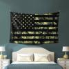 SwpWab Camouflage American USA Flag Home Decoration Tapestries Placed In The Living Room Bedroom Keep Full Load view 4