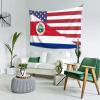 SwpWab Costa Rica American Flag Home Decoration Tapestries Placed In The Living Room Bedroom Keep Full Load view 2