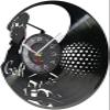 30 Cm Wall Clock Golfer with Golf Cart Vinyl Record Wall Clock Sports and Leisure Activities Art Wall Clock Toddlers Room Decoration Golfer Gifts view 2