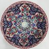 Ceramic Bathroom Sink, Countertop Basin, Hand Painted Basin, Handmade Pottery Sink, Gold paint, Mediterranean Decorative Snowflake Sink (Diameter: 51 Cm - 20) view 2