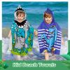Chumia 3 Pack Kids Hooded Beach Poncho Towels Toddler Swim Pool Bath Towels with Hood Thicker Cotton Absorbent Cover up for Boys Girls Baby(47 x 24 Inch,Shark, Dinosaur) view 4