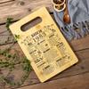 43th Birthday Gifts For Women or Men, Back In 1983 Cutting Board 43th Birthday Decorations, 43Year Old Anniversary Birthday Gifts view 2