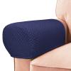 Roytub Couch Arm Covers, Sofa Arm Covers, Stretch Armrest Cover for Sofas, Armchair, Loveseat, Recliner, Sofa armrest Cover, Protect and Decorate Your Sofas, Arm Chair Covers Set of 2(Medium, Navy) view 1