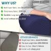 Roytub Couch Arm Covers, Sofa Arm Covers, Stretch Armrest Cover for Sofas, Armchair, Loveseat, Recliner, Sofa armrest Cover, Protect and Decorate Your Sofas, Arm Chair Covers Set of 2(Medium, Navy) view 2