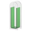 Flower Vase Decorative Modern Unique Living Room Semitransparent Decorative Acrylic Vase Green view 1