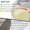 Roytub Couch Arm Covers, Sofa Arm Covers, Stretch Armrest Cover for Sofas, Armchair, Loveseat, Recliner, Sofa armrest Cover, Arm Chair Covers Set of 2(Medium, Light Yellow) view 2