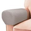 Roytub Stretch Couch Arm Covers, Breathable Armrest Cover for Sofas and Chairs Armrest Cover Keep Home Clean, Scratch-Resistant Sofa Arm Covers Protect and Decorate Your Sofa(Medium, Taupe, 2PCS) view 1