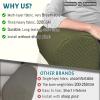 Roytub Couch Arm Covers, Sofa Arm Covers, Stretch Armrest Cover for Sofas, Armchair, Loveseat, Recliner, Sofa armrest Cover, Arm Chair Covers Set of 2(Medium, Sage Green) view 2