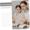 BCOATH Egg Holder Storage Container Fresh Egg Organizer Protective Tray Safe Multi-grid for Home or Store Use view 3