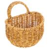 Woven Hanging Baskets Onion Basket Storage Fruit Wall Storage Rattan Basket Organizer for Kitchen Wall Home Restaurant Garlic Vegetable Wall Planters view 1