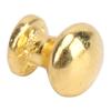JTLB 8pcs 1:12 Scale Miniature Round Head Pull Handle Metal Simple Dollhouse Door Handle Knobs (Golden) view 2