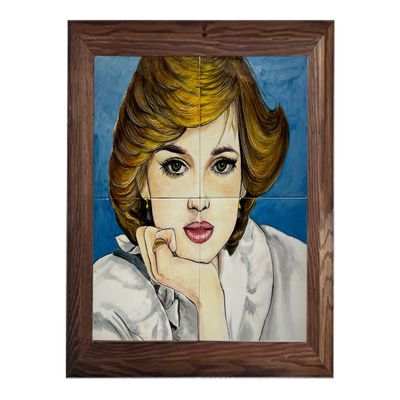 Custom Ceramic Tile Portrait, Wall Hanging Art Decor, Painting Panel, Beautiful Landscape, Tile Mural, Living Room Decor, Housewarming gifts