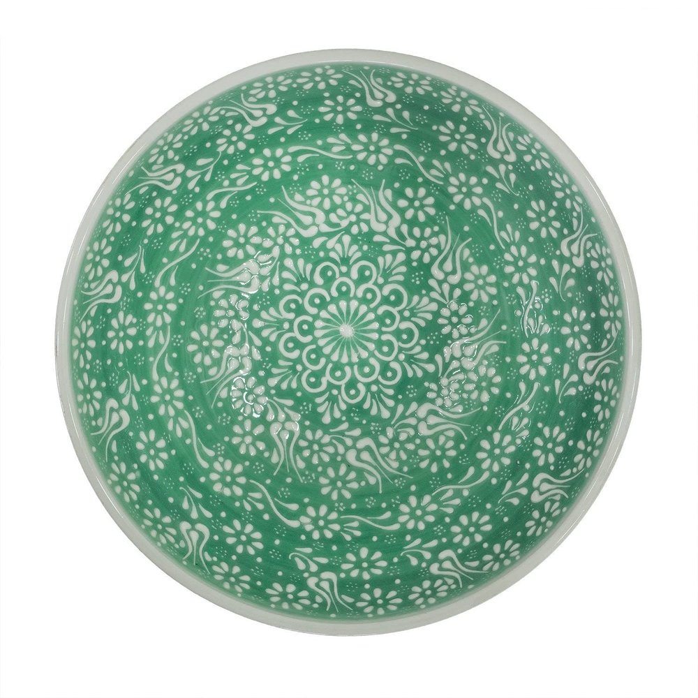 10" Salad Serving Pastel Relief Bowl, Embossed Modern Cereal Bowl, Large Ceramic Dessert Dinner Set & Breakfast Tray, Dining Soup Bowl, Cook