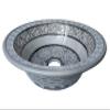 Bathroom Vessel Sink, Ceramic Countertop Basin, Washing Bowl, Cabinet Vanity Countertop Sink, Washbasin, Bathroom Remodeling, Lavatory-032, view 1