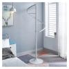WIGING Coat Rack, Iron 360 Rotation Storage Rack, Multifunctional Underwear Clothing Display Shelf, Home Floor Clothes Drying Rack (Color : White) view 1