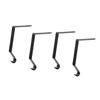 Levemolo 4pcs Metal Christmas Stocking Holders for Fireplace Xmas Hooks Random Colors for Hanging Holiday Stockings and Ornaments view 1