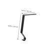 Levemolo 4pcs Metal Christmas Stocking Holders for Fireplace Xmas Hooks Random Colors for Hanging Holiday Stockings and Ornaments view 4
