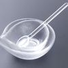 Beavorty Facial Mask Mixing Bowl Glass Bowl for Home Salon Use for Skincare and Easy Mixing and Application view 4