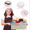 Storage Baskets for Shelves, Foldable Rectangle Storage Baskets, Marble Texture Print Storage Containers for Organizing Dorm Closet Room, 2-Pack (15 x 11 x 9.5) view 4