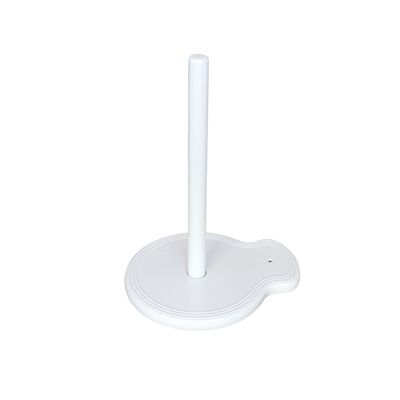 Nora Fleming Pinstripe Melamine Paper Towel Holder Mel11- Pair with One of Our Hand-Painted Minis - White