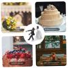 ifundom 1pc Creative Wedding Party Cake Resin Topper Skin Groom Decoration for Dessert Table Vivid Eye-catching Bride and Groom Shapes Unique Cake Adornment for Celebrations view 2