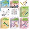 Hungdao 48 Pcs Mini Activity Books for Boys and Girls, Fun and Games, Challenging Activities Include Mazes, Word Scramble and More Bulk Gifts for Students Party Classroom Goodie Bag Stuffers view 1