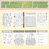 Hungdao 48 Pcs Mini Activity Books for Boys and Girls, Fun and Games, Challenging Activities Include Mazes, Word Scramble and More Bulk Gifts for Students Party Classroom Goodie Bag Stuffers view 3