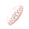 minkissy Rhinestone Birthday Crown with Alloy Comb for 80th Birthday view 2