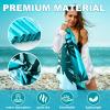 2 Pack Microfiber Beach Towel, Oversized Microfiber Pool Towel 75x 35, Sand-Free Beach Towel, Quick Drying Camping Towel, Super Absorbent Bath Blanket, Soft Breathable and Lightweight view 4