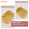 CALLARON Square Fry Basket with Handle Display Basket for French Fries Fried Chicken and Snacks for Home and Restaurant Use Resistant High Temperature view 3