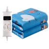 VNABO Electric Blanket Electric Blanket Soft Wool Heating Blanket Winter Home Electric Under Blanket Has 9 Heating Levels and 1-12 Hour Auto Shut Off Electric Throw view 1