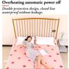 VNABO Electric Blanket Electric Blanket Soft Wool Heating Blanket Winter Home Electric Under Blanket Has 9 Heating Levels and 1-12 Hour Auto Shut Off Electric Throw view 4