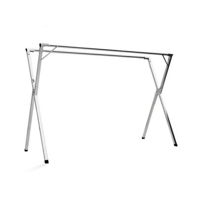 ZARBAILRE Clothes Drying Rack Foldable, Outdoor Clothes Drying Rack Heavy Duty Racks for Camping, X-Shaped Floor Clothing Drying Rack for Drying Clothes Towels Bed Linen (A 200m/78inch)