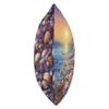 Clam Seashell Shell Collector Beach Ocean Coastal Nautical Throw Pillow view 2