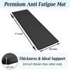 Artnice Anti Fatigue Kitchen Floor Mat, 3/4 Inch Thick Waterproof Comfort Standing Desk Mat, Ergonomic Multi-Purpose Cushioned Rugs for Home, Sink, Office, Laundry(20" x 71",Black) view 2