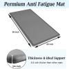 Artnice Kitchen Floor Mats Cushioned Anti Fatigue Mat, Waterproof Non-Slip Standing Desk Mat, 0.75" Heavy Duty Comfort Kitchen Rugs for Home, Work Station, Office(20" x 39", Grey) view 2