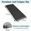 Artnice Kitchen Floor Mat Cushioned Anti Fatigue, Waterproof Non-Slip Standing Desk Mat, 0.75" Heavy Duty Comfort Kitchen Rugs for Home, Sink, Office, Hallway (20"x39", Black) view 2