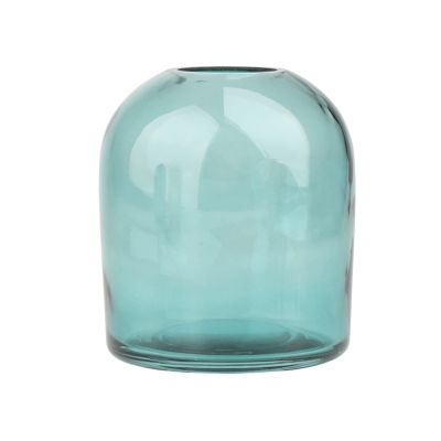 Freestanding Vase for Branches Decorations Mini Vase, Thick Glass Flower Vases Small Mouth Table Vase Nordic Hydroponic Vase Container for Living Room Office Hallway, 10cm T(Size:8.5*8.5*10cm,Color:B)