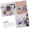 Crystal Dappen Dish with Cover, Nail Art Liquid Powder Mixing Bowl view 2