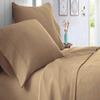 British Linen's - 100% Egyptian Cotton Duvet Cover Set, 3 Piece Luxury Soft Comforter Bedding Set with Zipper Closure & 800 Thread Count Quilt Cover Sets - Taupe Solid, Eastern King. view 3