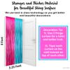 KatchOn Pink and Blue Streamers 8 Ft, Pack of 2, Pink and Blue Decorations view 2