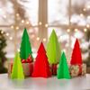 Fun Express Slotted Christmas Tree Tabletop Decorations, 6 Pieces view 3
