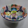 17" X 14" TALAVERA SINK drop in or undermount mexican bathroom handmade ceramic view 4