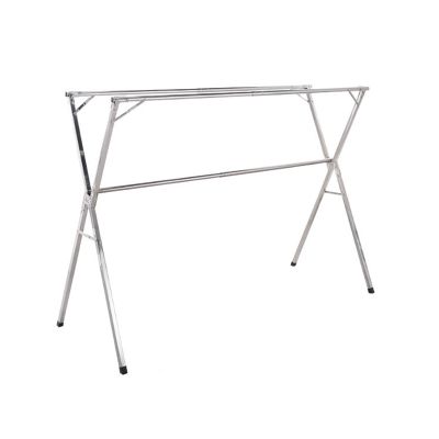 ZARBAILRE Clothes Drying Rack Outdoor Foldable, X-Shaped Floor Clothing Drying Rack, Clothes Drying Rack Indoor for Clothes, Lingerie, Towels, Linens, Laundry Home Apartment (B 240cm/94inch)