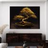 Sense Canvas Bonsai Tree 46 Canvas Art - Home Decor Wall Art Print Poster Painting Medium 24x18 / 1.5" view 3