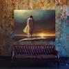 Sense Canvas Jesus 23 Canvas Art - Home Decor Wall Art Print Poster Painting Small 16x12 / 0.75" view 2